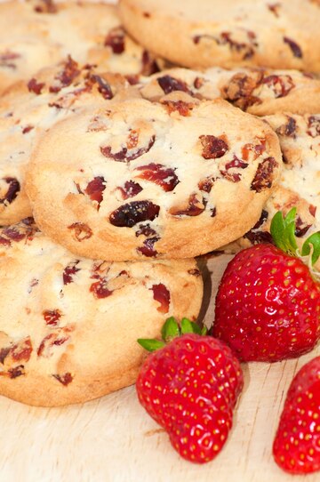 Strawberry cookie